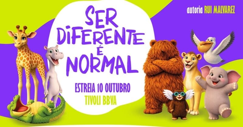 Peça de teatro “Ser diferente é normal”