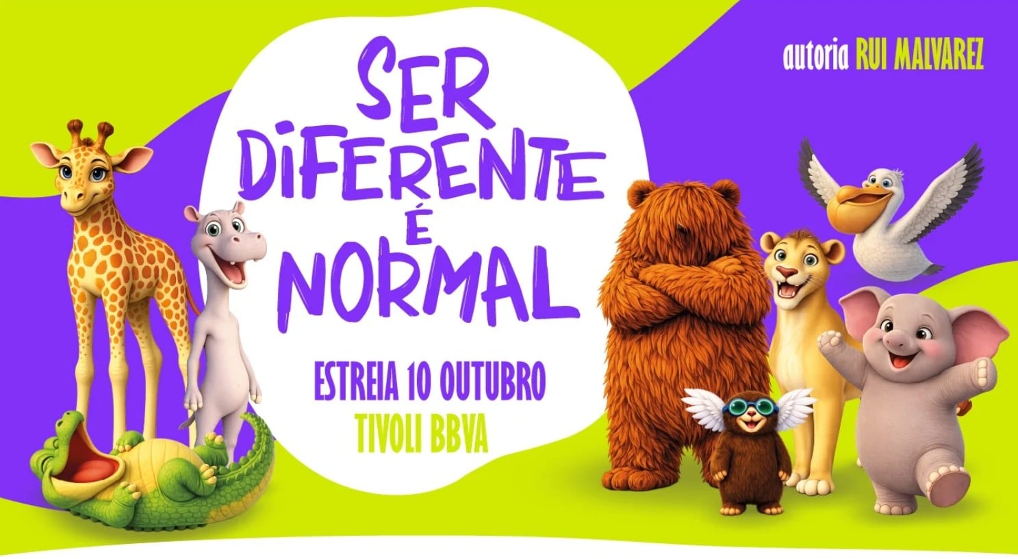 ser diferente e normal peça