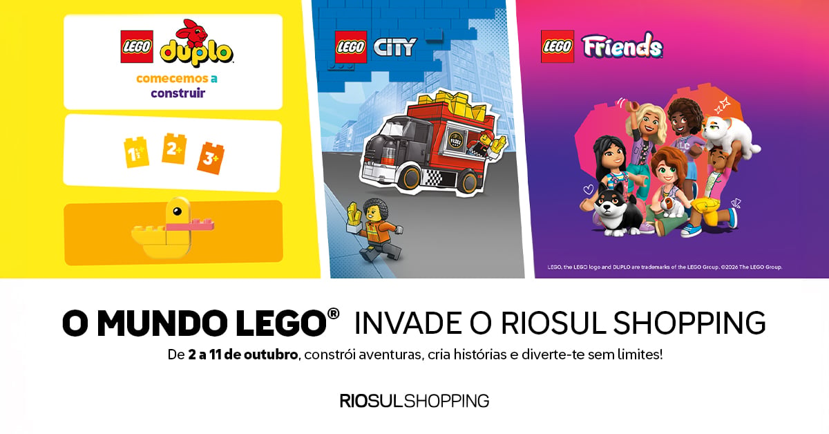 Mundo Lego Rio Sul Shopping