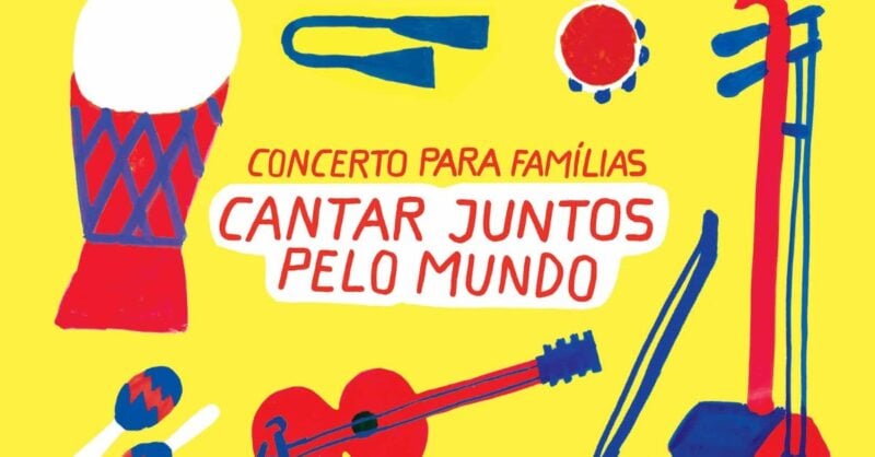 Cantar Juntos pelo Mundo no CCB concerto gratuito para famílias