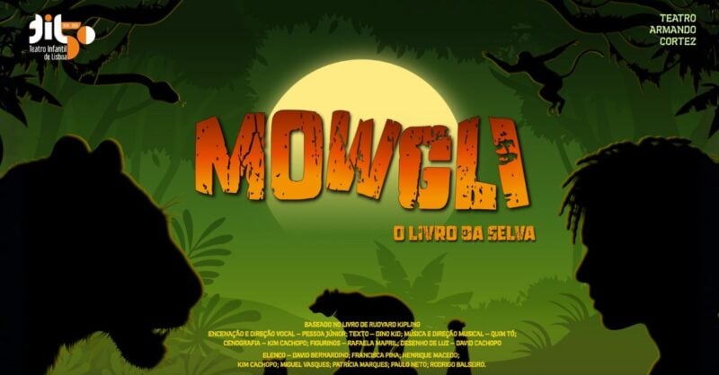 Mowgli – O Livro da Selva: o Musical Verde do TIL no Teatro Armando Cortez