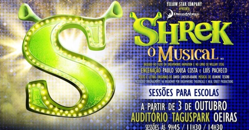 Shrek o Musical para escolas