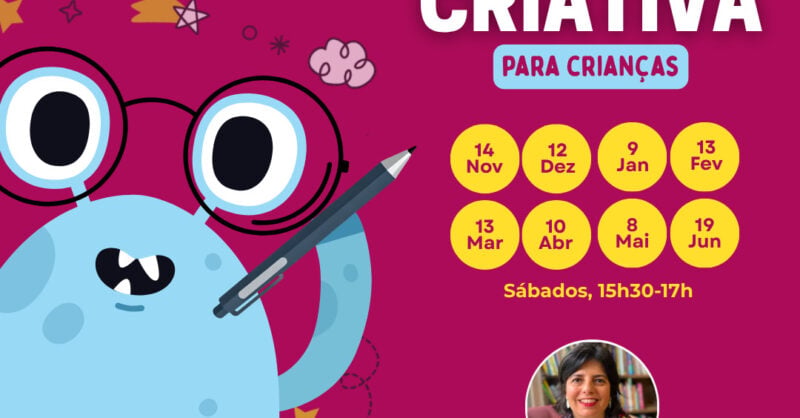 Oficina de Escrita Criativa para Crianças na Boutique da Cultura