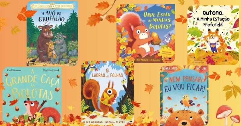 Livros infantis para o outono: 6 histórias e 6 atividades para fazer em família
