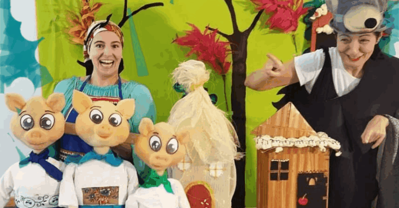 Teatro “Os 3 Porquinhos” na sua Escola