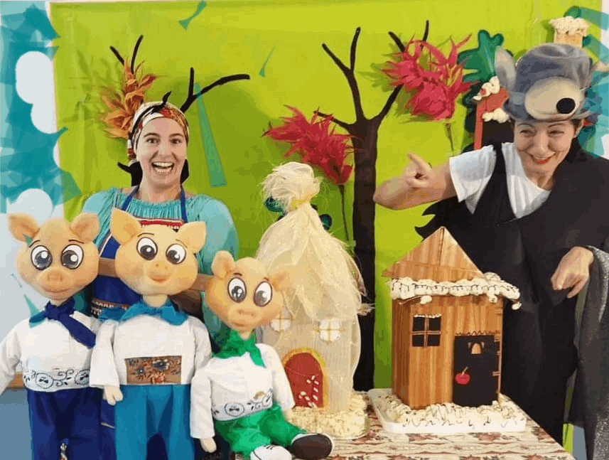 os 3 porquinhos