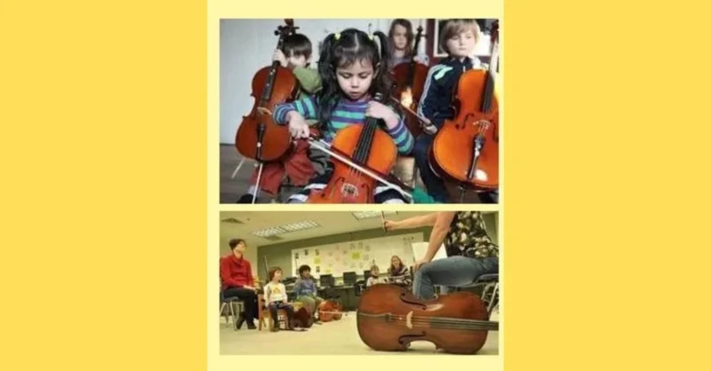 Aula de Violoncelo experimental gratuita para a família – STELLARIA