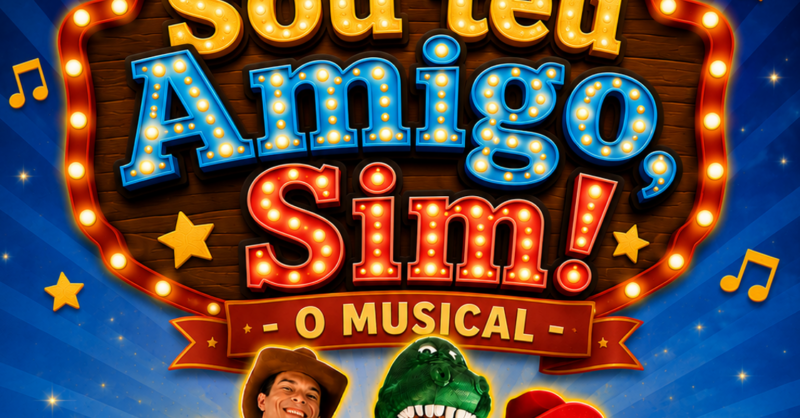 sou teu amigo sim peça de teatro escolas