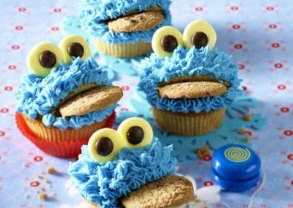 muffins monstros das bolachas