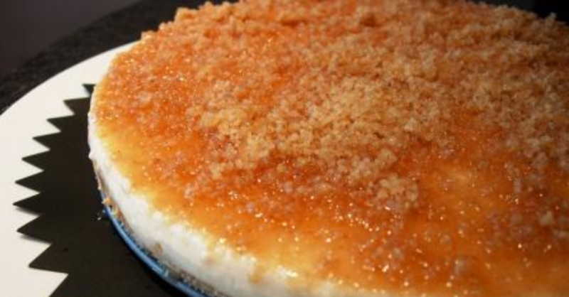 Cheesecake de  Praliné