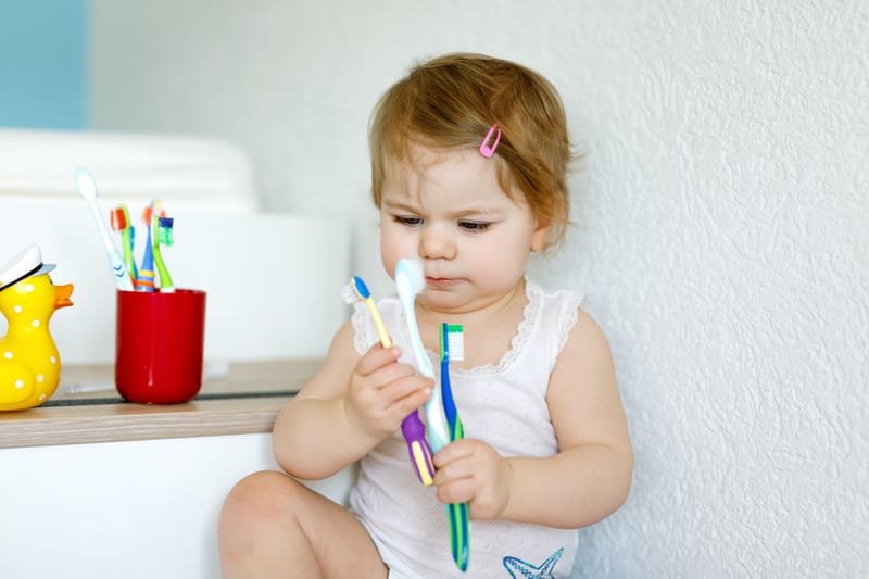 higiene oral bebé