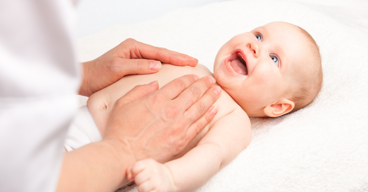 Cuidados ter quando massaja bebé