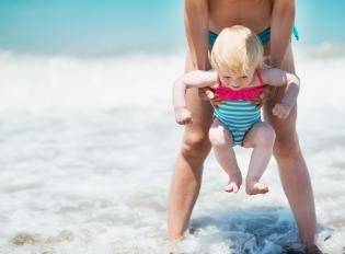 Sugestões fotografar bebés praia