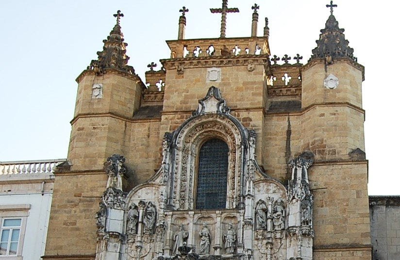 Igreja do Mosteiro de Santa Cruz (Panteão Nacional) o que visitar em Coimbra com crianças