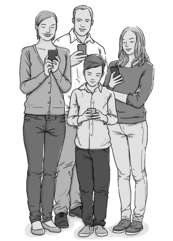 Famílias e tecnologia