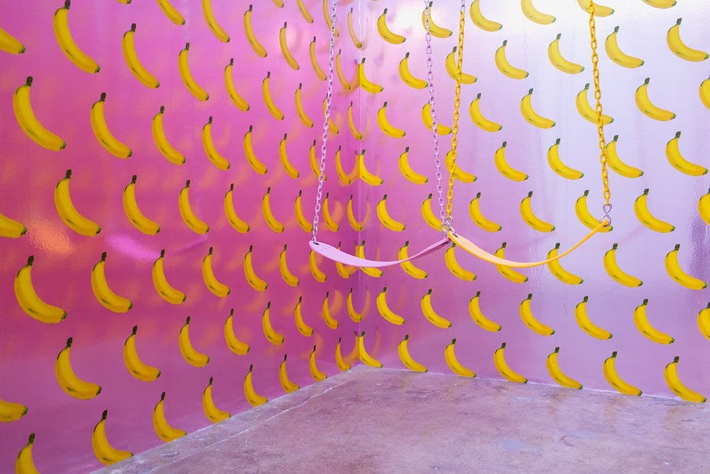 Museum of Ice Cream papel de parede de bananas
