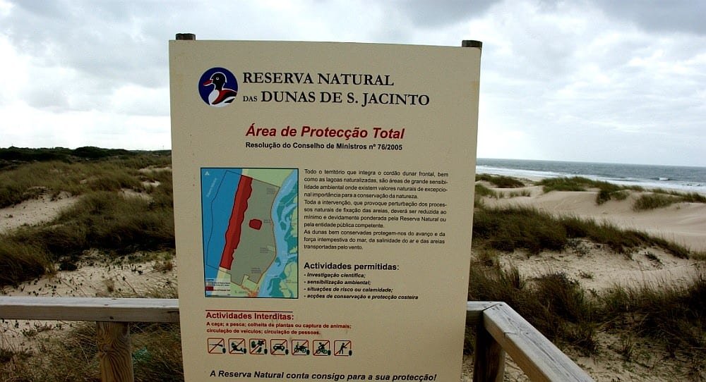 reserva natural das dunas de s. jacinto