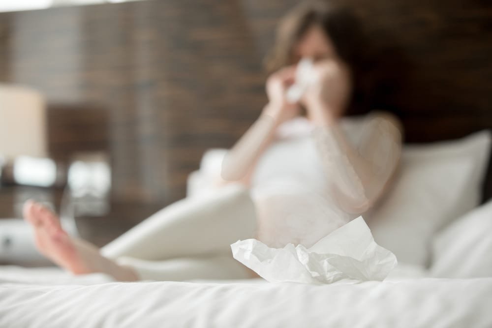 Gripe e constipação na gravidez