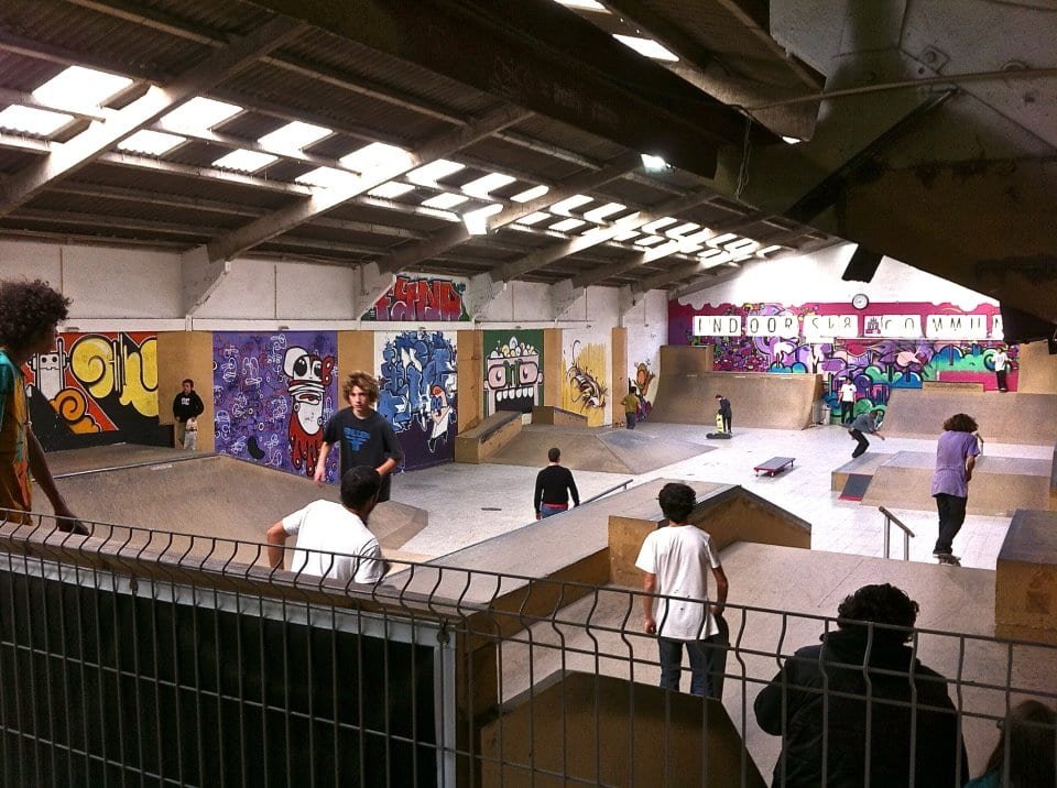 indoor skate community