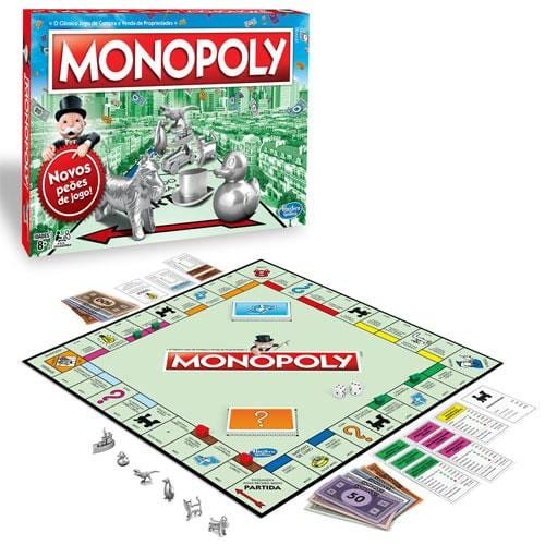 jogos de tabuleiro: monopoly