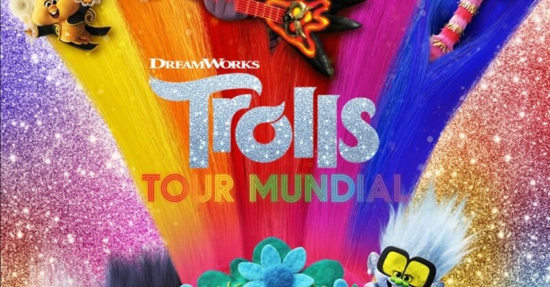 Trolls Tour mundial Poster
