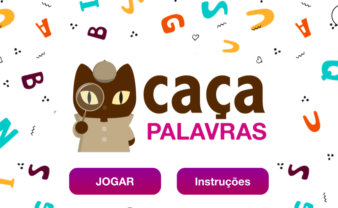 jogos de português caça palavras