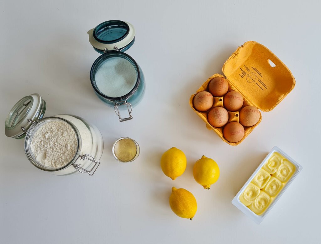 bolachas de limão ingredientes