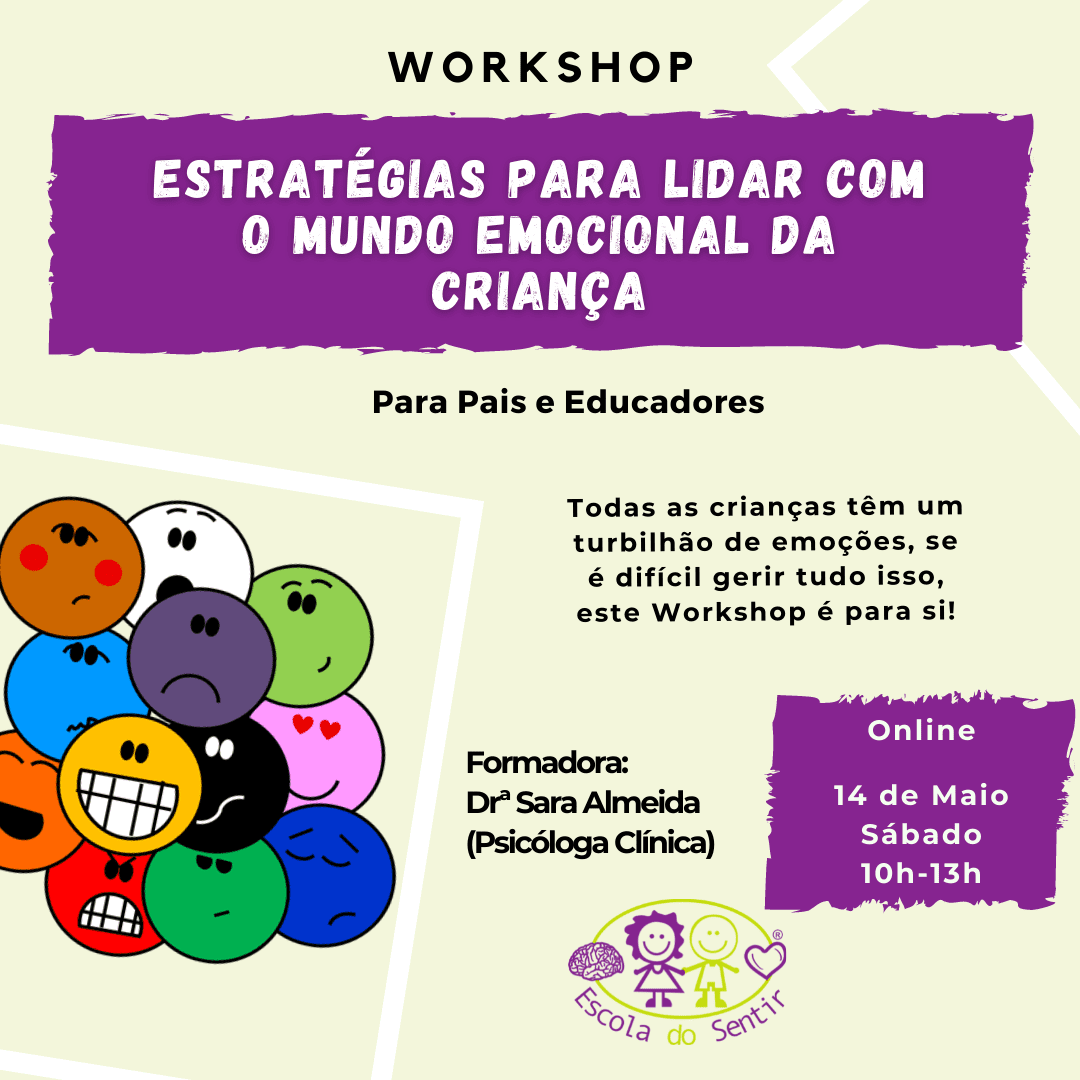 Workshop “Estratégias para lidar com o mundo emocional da criança”