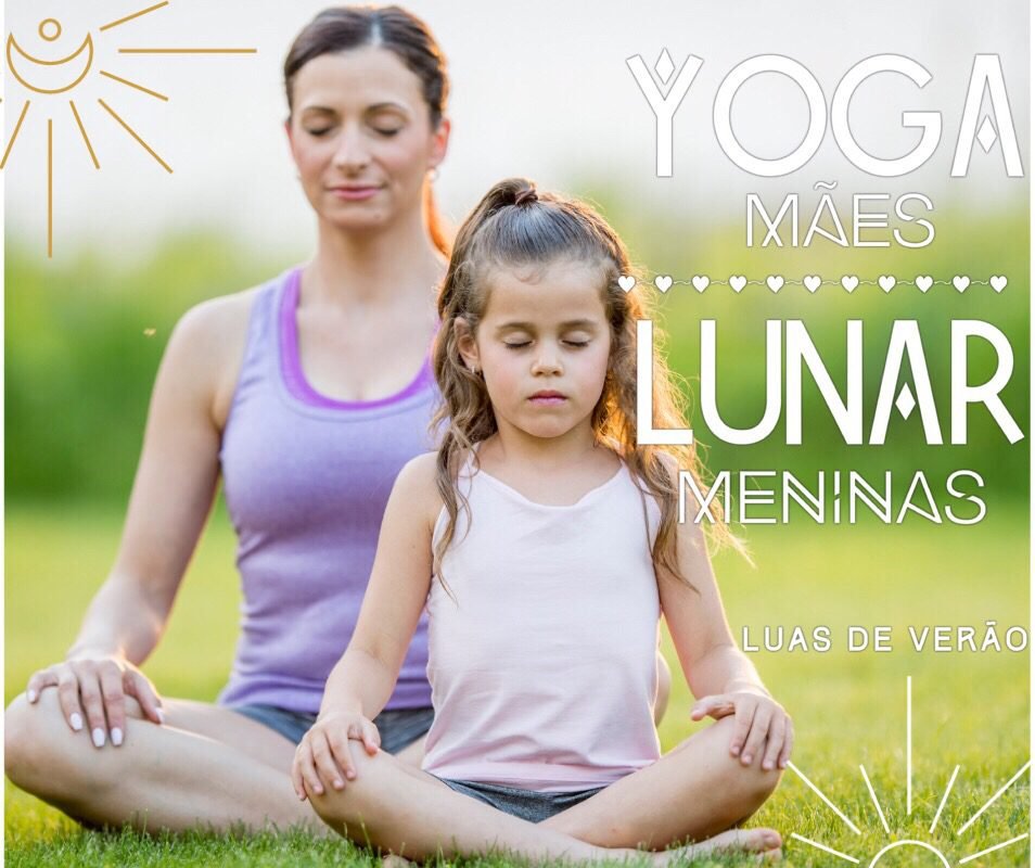 Yoga lunar mães e meninas