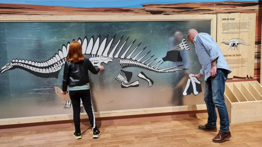 Exposição Dinossauros no Pavilhão do Conhecimento