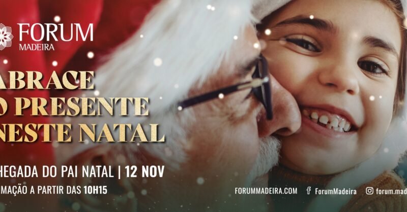 Forum Madeira dá as boas-vindas ao Pai Natal com música ao vivo e artes de circo!
