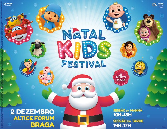 Natal Kids Festival Altice Forum Braga