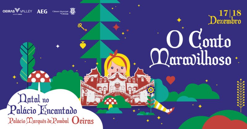O Natal é no Palácio Encantado em Oeiras!