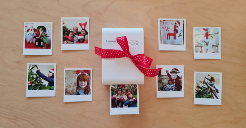 Canon SELPHY Square QX10: a impressora de fotos portátil que é a prenda ideal deste Natal