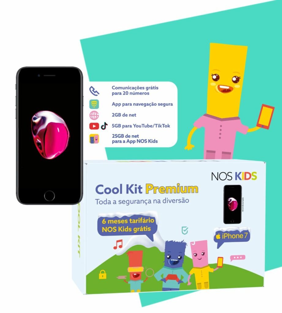Tarifario NOS Kids - Cool kit Premium