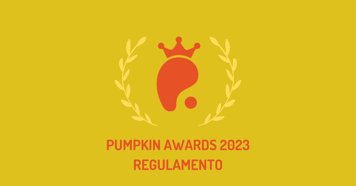 Pumpkin Awards Regulamento 2023
