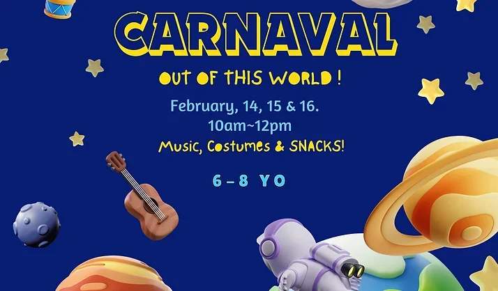 Carnaval Musical na Music Room