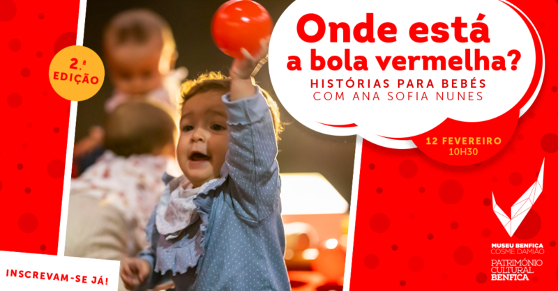 Onde Está a Bola Vermelha? Histórias para bebés com Ana Sofia Nunes