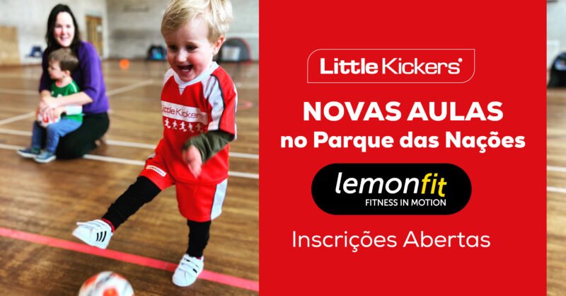 Little Kickers – experimentem gratuitamente uma aula de futebol