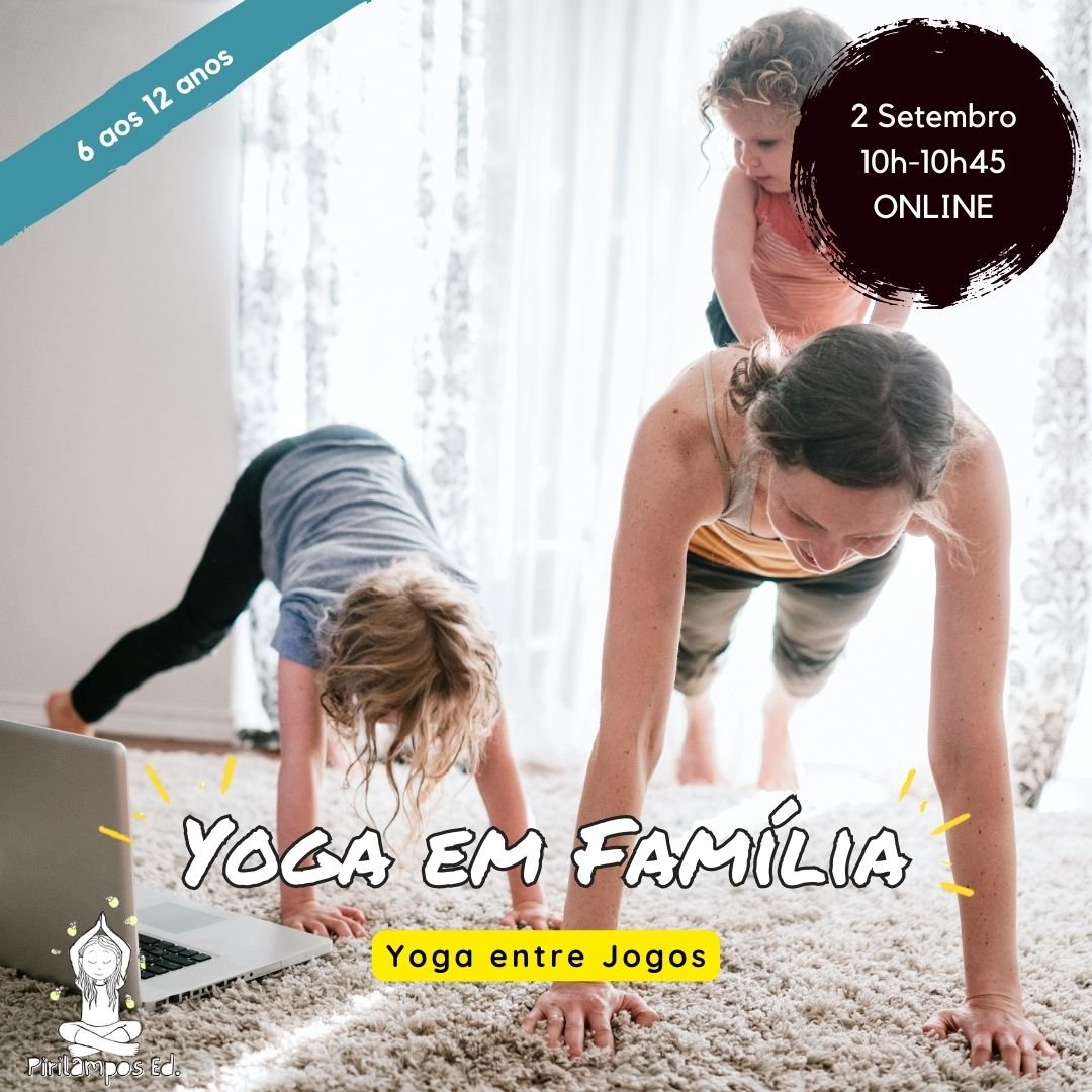 Yoga em Família – Aula Online e Interativa
