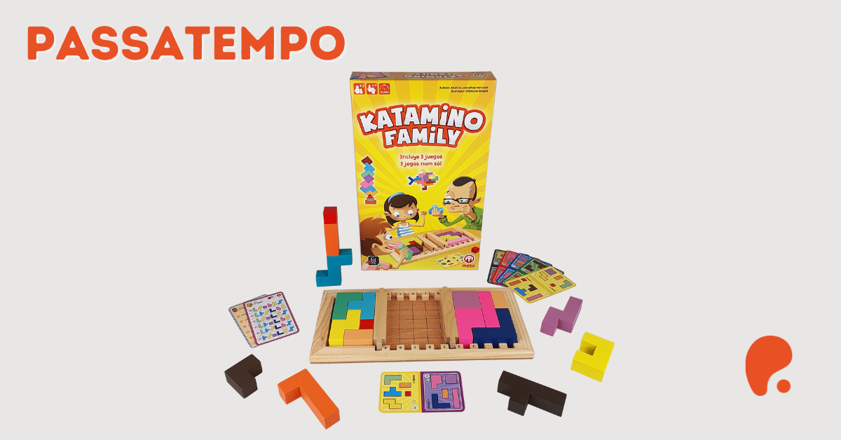 Passatempo Jogo Katamino Family da MEBO Games 