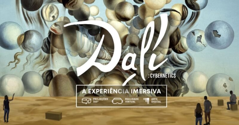 Exposição Dalí Lisboa - Dalí Cybernetics- experiencia imersiva OCUBO