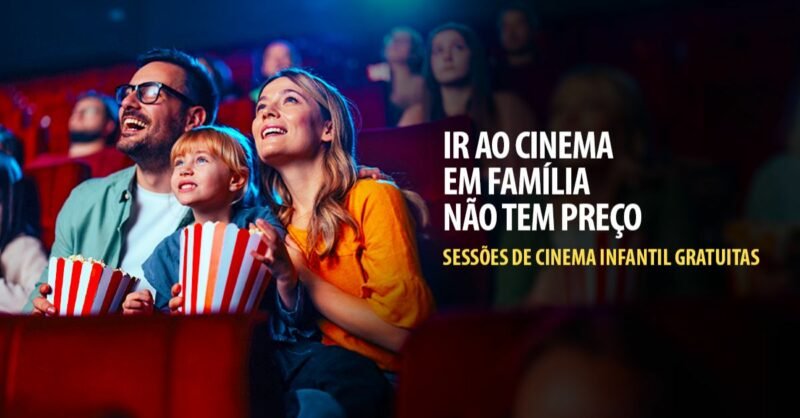 Sessões de cinema infantil gratuitas em Braga