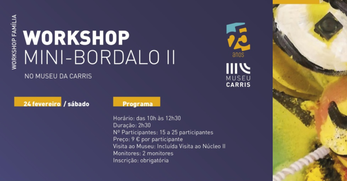 Workshop Mini Bordalo II Museu da Carris