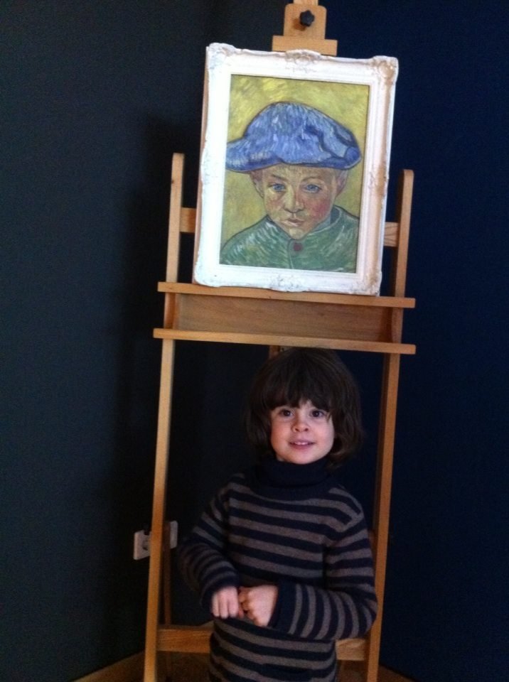 Museu Vincent van Gogh Holanda com crianças
