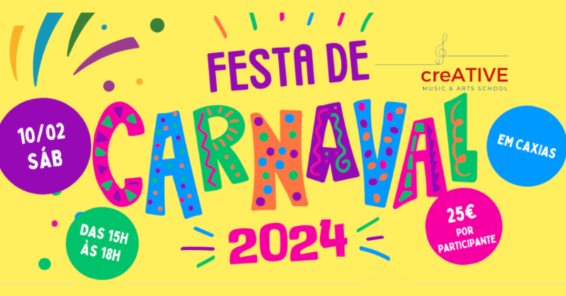 Festa de Carnaval da creATIVE, Music & Arts School