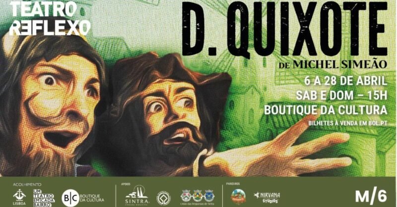 D. Quixote na Boutique da Cultura em Carnide